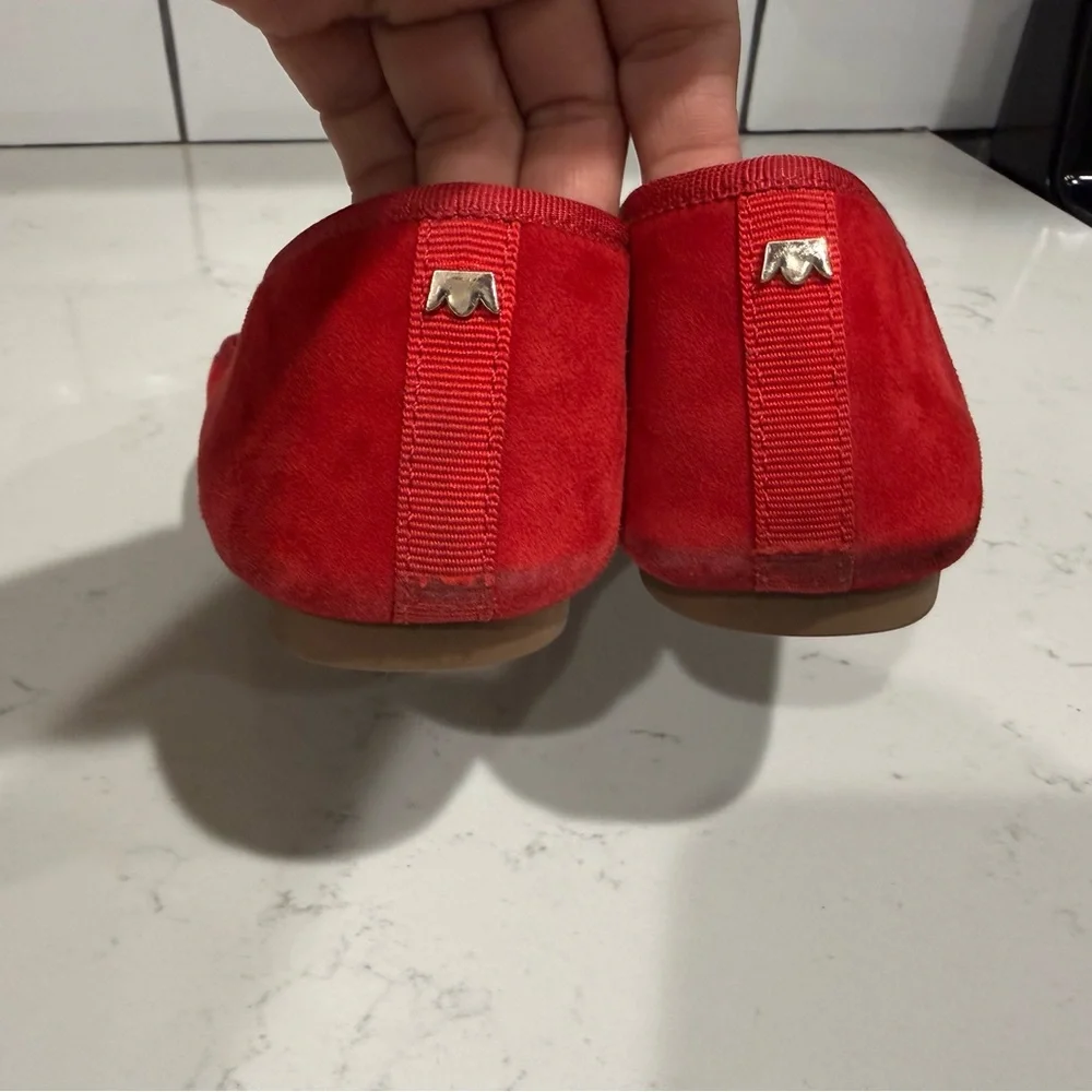 Birdies The Hummingbird Red Ballet Flats - Picture 7 of 7
